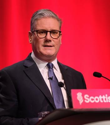 UK: Scottish Labour Party Annual Conference at Scottish Event Campus, Glasgow, Scotland on 23 February 2025:-stock-foto