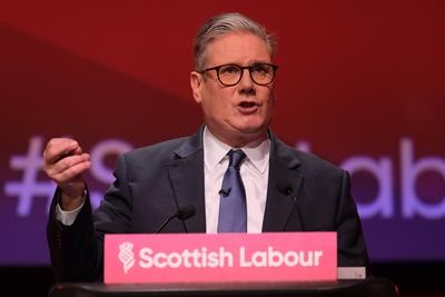 UK: Scottish Labour Party Annual Conference at Scottish Event Campus, Glasgow, Scotland on 23 February 2025:-stock-foto