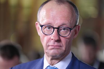 Bundestagswahl 2025, CDU Wahlparty-stock-photo