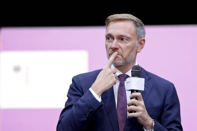 News Themen der Woche KW44 Bilder des Jahres 2024, News 10 Oktober News Bilder des Tages Politiker Christian Lindner (FD-stock-foto