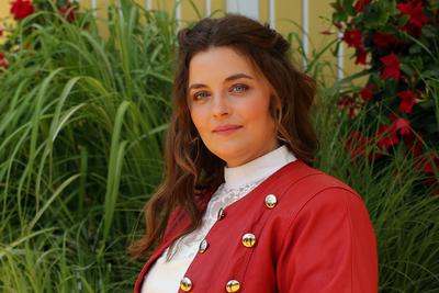 Ronja Forcher - Immer wieder sonntags 2024, Folge 01 Ronja Forcher. ARD-Unterhaltungsshow Immer wieder sonntags. TV-Aufz-stock-foto