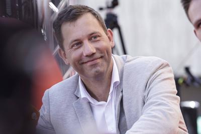 Wahlkampfauftakt der SPD im Ruhgebiet Aktuell, 14.08.2021, Bochum, Lars Klingbeil im Portrait beim offiziellen Wahlkamp-stock-foto
