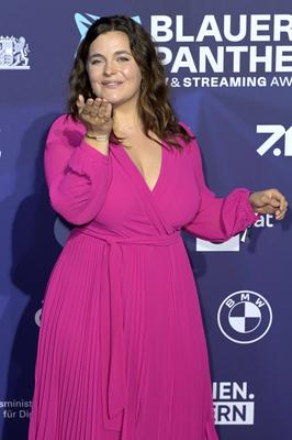 Ronja Forcher bei der Verleihung vom Blauer Panther - TV & Streaming Award 2023 in der BMW Welt. M?nchen, 25.10.2023 ***-stock-foto