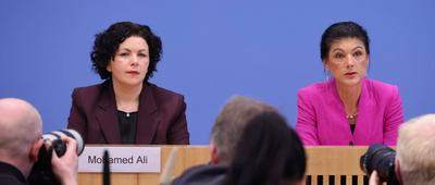 Bundestagswahl 2025 B?ndniss Sarah Wagenknecht-stock-foto