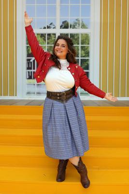 Ronja Forcher - Immer wieder sonntags 2024, Folge 01 Ronja Forcher. ARD-Unterhaltungsshow Immer wieder sonntags. TV-Aufz-stock-foto