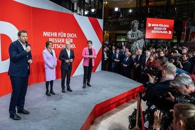 Bundestagswahl 2025 - SPD-stock-foto