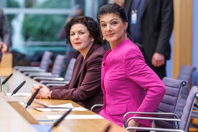 BPK: BSW - Zu den Bundestagswahlen-stock-foto