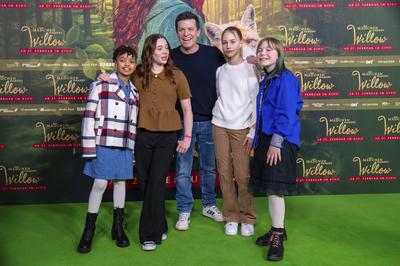 Mary T?lle, Ava Petsch, Benedikt  Weber, Cora Trube, Anna von Seld-stock-photo