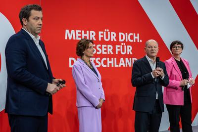 Bundestagswahl 2025 - SPD-stock-foto