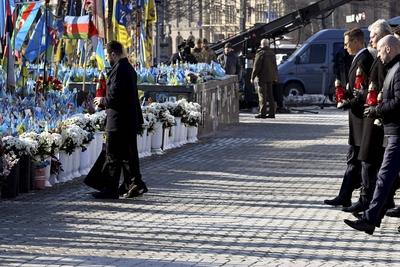 Third anniversary of Russia's invasion of Ukraine-stock-photo
