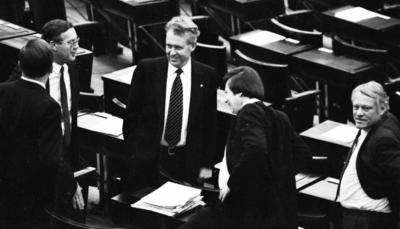 Kabinett Schmidt III 1980 DEU Deutschland Bonn Wahl Vereidigung und Vorstellung des Schmidt Kabi-stock-foto