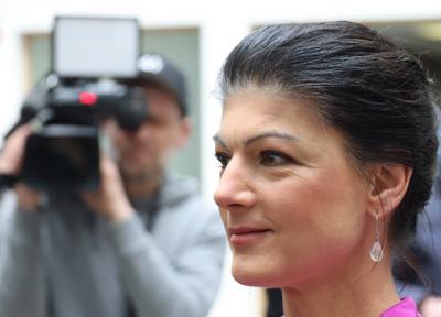 Bundestagswahl 2025 B?ndniss Sarah Wagenknecht-stock-foto