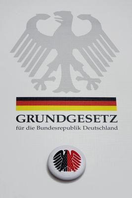 31.12.2017, Grundgesetz und Bundesadler, Grundgesetz f?r die Bundesrepublik Deutschland, Gesetz, Grundgesetz, Verfassun-stock-photo