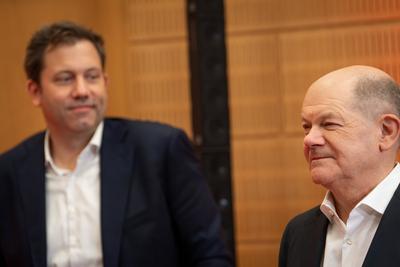 Seeheimer Legislaturstart des Seeheimer Kreis-stock-foto
