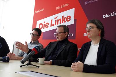 Statement Bodo Ramelow zur Bundestagswahl-stock-photo