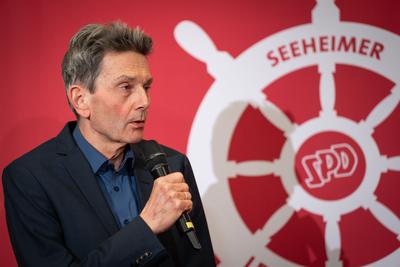 Seeheimer Legislaturstart des Seeheimer Kreis-stock-foto