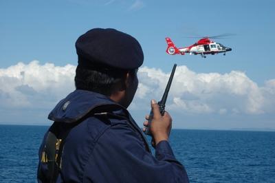 15 March 2014 Malaysia On the 8th days of search and rescue operation by Malaysian Maritime Enforcem-stock-foto