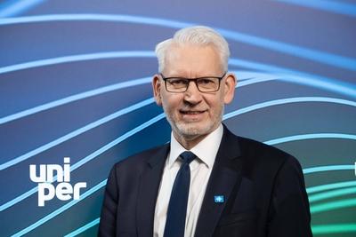 Uniper Bilanzpressekonferenz-stock-foto