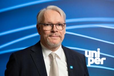 Uniper Bilanzpressekonferenz-stock-foto