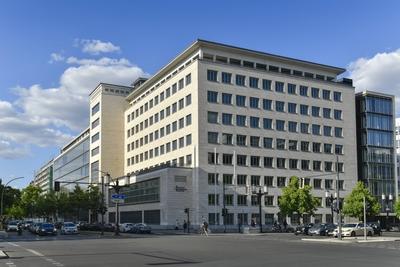 Deutsche Bundesbank - Hauptverwaltung, Filiale Berlin, Leibnizstra?e, Charlottenburg, Berlin, Deutschland *** Deutsche-stock-foto