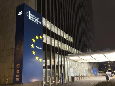 Deutsche Bundesbank-stock-foto
