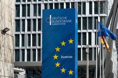 Deutsche Bundesbank Zentrale in Frankfurt 21.03.24, Frankfurt: Symbolfoto, Illustrationsbild, Symbolbild, Illustrationsf-stock-foto