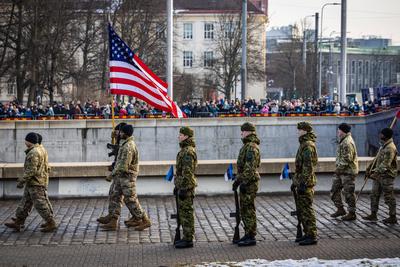 Celebrating Estonian Independence Day-stock-photo