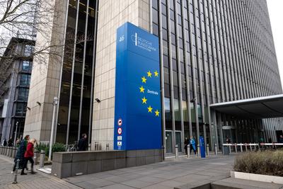 Deutsche Bundesbank - Ver?ffentlichung des Gesch?ftsberichts 2024.-stock-foto
