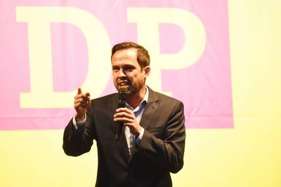 Martin Hagen FDP Fraktionsvorsitzender Muenchen 06.10. 2023 Odeonsplatz FDP Wahlreden zur Landtagswahl Muenchen *** Mart-stock-foto