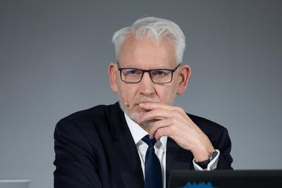 Uniper Bilanzpressekonferenz-stock-foto