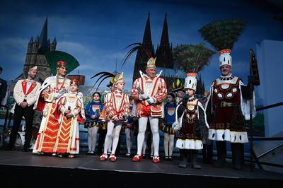 Richtfest K?lner Rosenmontagszug 2025-stock-foto