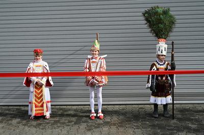 Richtfest K?lner Rosenmontagszug 2025-stock-foto