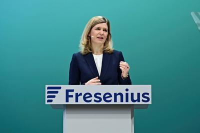 Jahrespressekonferenz Fresenius SE & Co. KGaA.-stock-foto