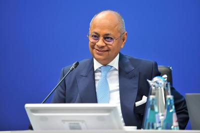 Jahrespressekonferenz Fresenius SE & Co. KGaA.-stock-foto