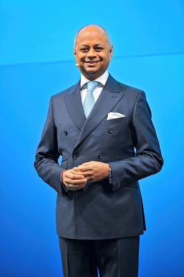 Jahrespressekonferenz Fresenius SE & Co. KGaA.-stock-foto