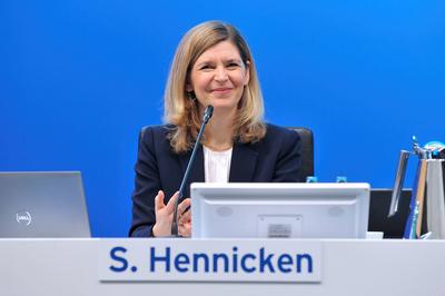 Jahrespressekonferenz Fresenius SE & Co. KGaA.-stock-foto
