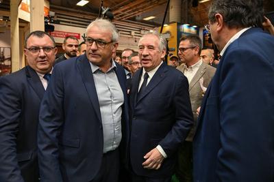 Second visit of the Prime Minister, Francois Bayrou to the Salon de l'Agriculture 2025, Paris, February 26, 2025.-stock-foto