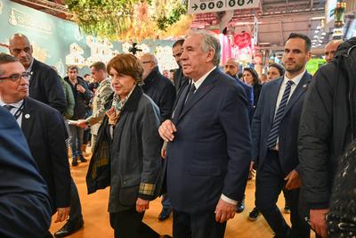 Second visit of the Prime Minister, Francois Bayrou to the Salon de l'Agriculture 2025, Paris, February 26, 2025.-stock-foto