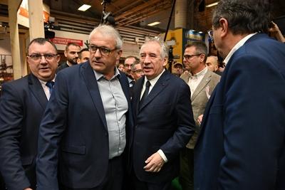 Second visit of the Prime Minister, Francois Bayrou to the Salon de l'Agriculture 2025, Paris, February 26, 2025.-stock-foto