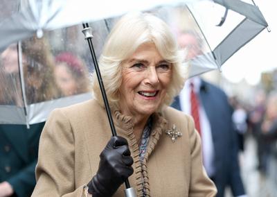 Queen Camilla in Canterbury-stock-photo