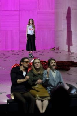 Berliner Ensemble Die heilige Johanna der Schlachth?fe-stock-foto