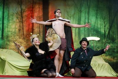 D?sir?e Nick, Hubertus Brandt, Katrin Filzen-stock-foto