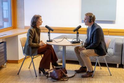 Bornheimer Ortsgespr?ch mit Katarina Barley - 26.02.2025-stock-photo