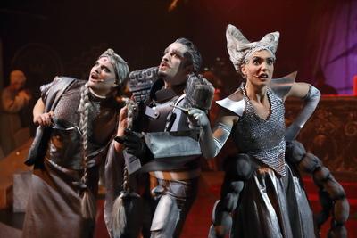 Deutsche Oper Berlin Ab in den Ring!-stock-foto
