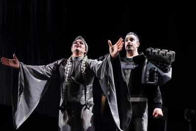 Deutsche Oper Berlin Ab in den Ring!-stock-foto