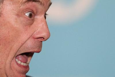 Reform Leader Nigel Farage announces new Mayoral Candidate-stock-foto
