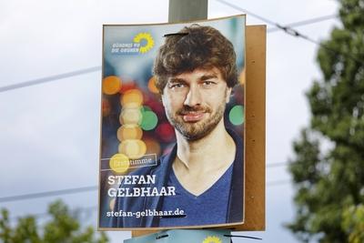 31 07 2016 Berlin Deutschland GER Wahl zum Abgeordnetenhaus von Berlin 2016 Wahlplakat B?ndnis-stock-foto