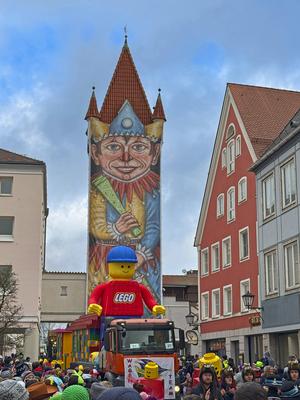 27.02.2025, Faschingsumzug in Mindelheim-stock-foto