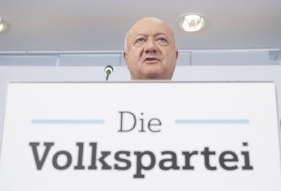 20250228 OEVP stellt ihr Regierungsteam vor-stock-photo