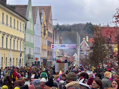 27.02.2025, Faschingsumzug in Mindelheim-stock-foto